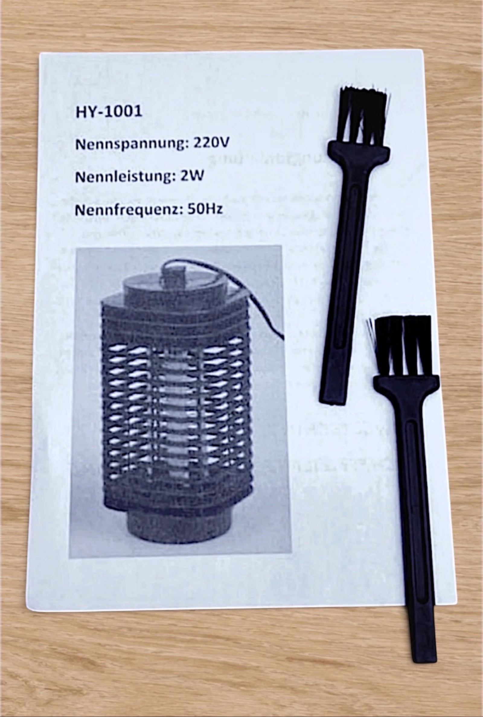 Pack 2 Lampes Anti-Moustiques Électriques UV 2W 220V – photo 3